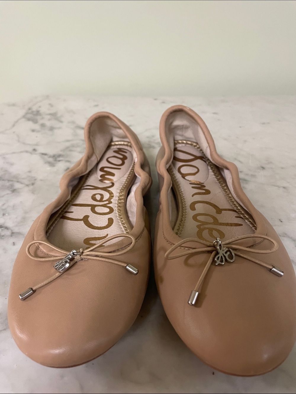 Sam Edelman Leather Felicia Ballet Flat - Size 8